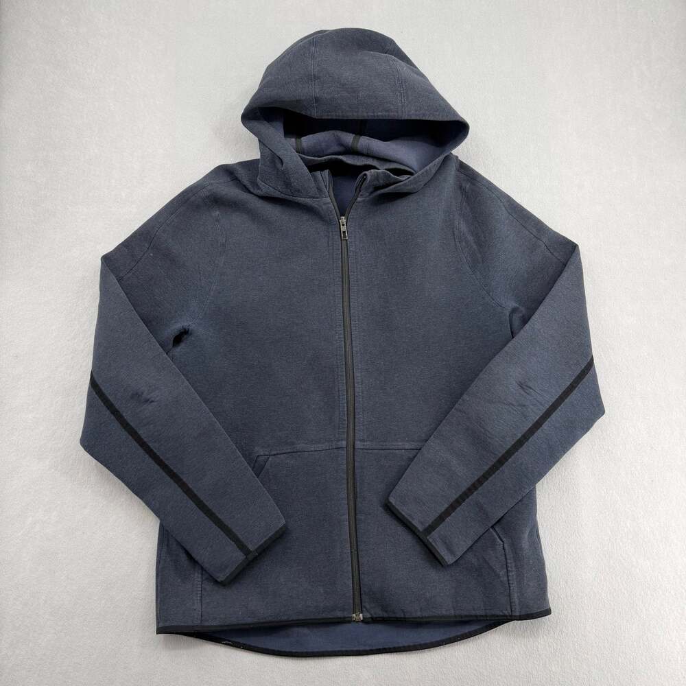 Lululemon Men’s Heathered Full Zip Hooded Jacket Size L